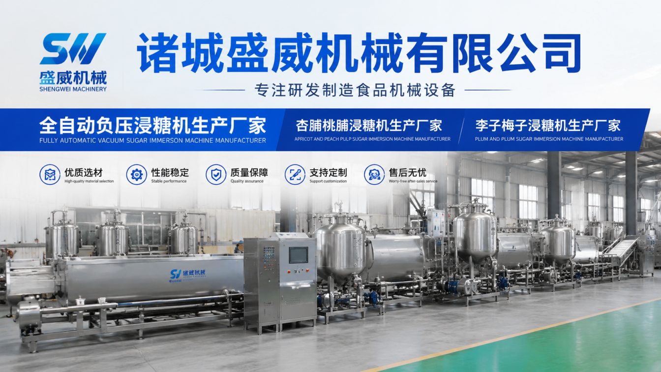拉萨为果脯加工提供负压浸糖方案